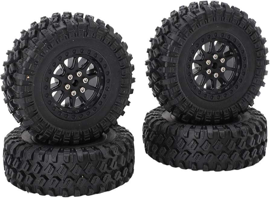 MN82 Wheel and Tire Set, 1:12 Crawler