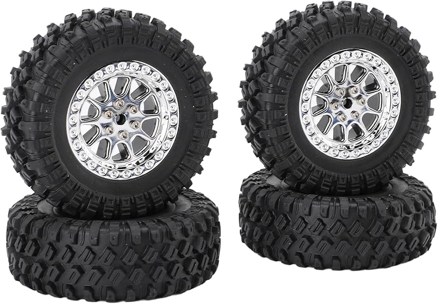 MN82 Wheel and Tire Set, 1:12 Crawler