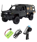 MN82S 1:12 4WD RC Crawler – Black with Canopy